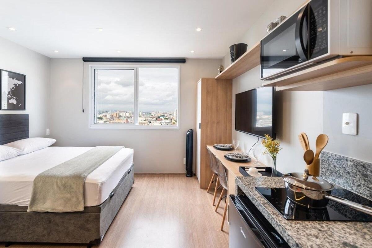 Modernos Andar Alto 50 M Do Metro Bras Centro Apartamento São Paulo